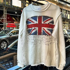 Sudadera con Capucha para Hombre, de Forro Polar, Manga Larga, Mezcla de Algodón Premium, Suave, Térmica, Transpirable, de Secado Rápido, Estilo Casual Vintage - Product Image 1