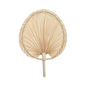 Ventilateur à main en bambou naturel coloré Souvenir de papier écologique peint décoration modèle lanterne artisanat modèles promotionnels - Product Image 4