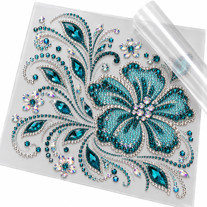 Feuille de transfert de strass personnalisée, applique thermocollante en cristal pour vêtements, décoration de mode DIY - Product Image 3