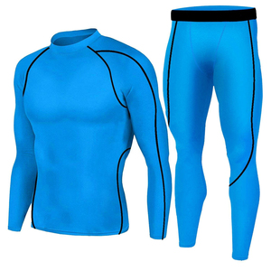 Traje de Compresión para Hombre, Personalizable, Precio de Mayoreo, Impresión Digital, Spandex/Nailon, Elástico en 4 Direcciones, Secado Rápido, para Gimnasio - Product Image 6