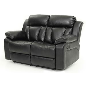 Glory Furniture Daria G683-RL Love Seat reclinabile nero comodo reclinabile con Design elegante - Product Image 2