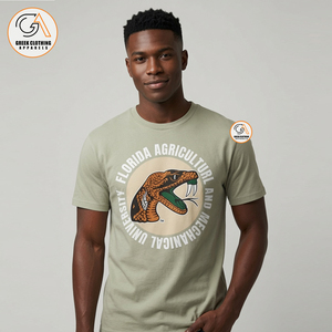 เสื้อยืดคอกลมแขนสั้นสีพื้นสำหรับผู้ชาย FAMU ทรงปกติ ผ้าเจอร์ซีย์คอตตอนอย่างดี เป็นมิตรกับสิ่งแวดล้อม ระบายอากาศได้ดี - Product Image 4