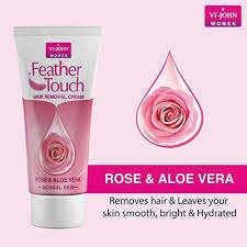 Crème dépilatoire écologique à la rose et à l'aloe vera pour le corps et les pieds, formule pour une peau lisse, prix de gros en provenance d'Inde - Product Image 2