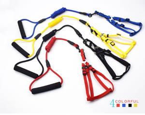 Calming kerah bercahaya pegangan ganda tali kepala sublimasi tali anjing lembut dicetak nilon dan set untuk anjing besar tidak ada tarik - Product Image 4