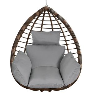 Coussin épais et doux pour chaise suspendue d'extérieur avec appui-tête - Product Image 2