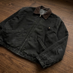 Customized Fashion Heavyweight Cotton Waterproof <b>Jacket</b> Winter Hunting Street <b>Canvas</b> Vintage Zip up <b>Work</b> <b>Jacket</b> Men - Product Image 4