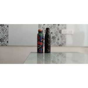 Handcraft Floral <b>Printed</b> Stainless Steel Insulated Water Bottle Reusable Travel Drinking Bottle For Home And <b>Office</b> - Product Image 2