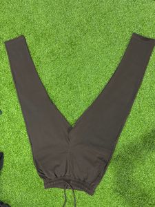 Pantalones Casuales de Corte Recto para Hombre, con Bolsillos Laterales, Cintura Elástica con Cordón, Transpirables, de Pana de Peso Medio, Vintage, Poliéster y Spandex - Product Image 6