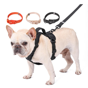 Arnés para Perro Antitirones al por Mayor, Conjunto Ajustable y Transpirable con Correa, Collar y Asa Reflectante, OEM para Perros Pequeños y Medianos - Product Image 5