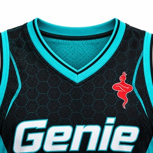 Vêtements de sport respirants pour clubs sportifs unisexes pour jeunes avec service OEM, ensemble uniforme de basketball, design personnalisé, maillot et short d'équipe - Product Image 5