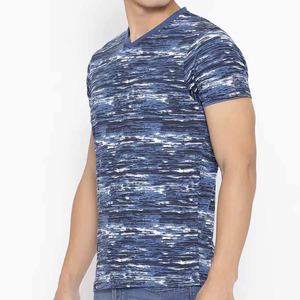 T-shirts pour hommes en polyester 100% de haute qualité, sublimation personnalisée, séchage rapide, respirant, écologique, vente en gros - Product Image 5