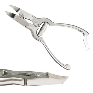 Coupe-ongles pour ongles épais 12 cm en acier inoxydable à mâchoires coniques cantilever – Regal Impex - Product Image 3