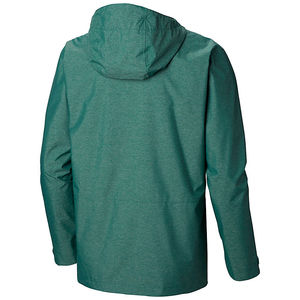 High Quality OEM Hooded Windbreaker <b>Jacket</b> Stand Collar Zipper <b>Thin</b> Microfleece Lining <b>Waterproof</b> Soft Shell for Unisex Autumn - Product Image 3