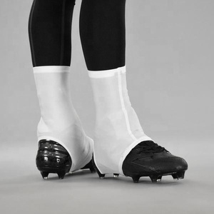 White Knee High Athletic <b>Socks</b> for Soccer Football Spandex Polyester Breathable Adult Sports <b>Socks</b> - Product Image 5