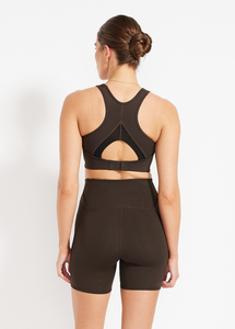 Shorts de sport taille haute pour femmes, personnalisables avec logo, extensibles, pour yoga, gym, fitness et entraînement, effet push-up - Product Image 2
