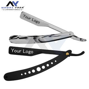 Custom Classic Stainless Steel Men's Straight Razor Smooth Barbero Shaver for Shaving Classic <b>Edge</b> Razor - Product Image 6