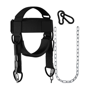 Non Slip Head Harness Gym Fitness Neck Trainer Heavy Duty <b>Strength</b> <b>Training</b> Exercise Equipment Use - Product Image 2