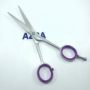 Ciseaux de barbier en acier inoxydable en gros pour la coupe de cheveux, lames tranchantes, prise en main confortable, idéal pour un usage professionnel et domestique - Product Image 4