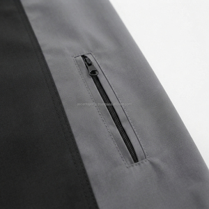 Wholesale Men's Windbreaker Tracksuit Custom Nylon Jacket Pants Set OEM Sportswear Training <b>Outfit</b> Lightweight Streetwear Custom - Product Image 5