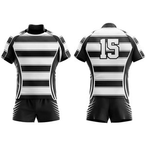 Service OEM, ensemble d'uniformes de rugby respirants pour hommes, personnalisation par sublimation, maillot de rugby en gros, uniforme d'équipe de rugby - Product Image 3