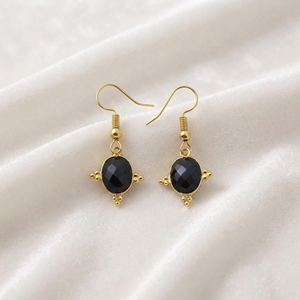 Ratnarachit Wire Wrapped Peridot Quartz Gold Plated Brass Minimalist Pear <b>Earrings</b> Women's Gift Jewelry - Product Image 2