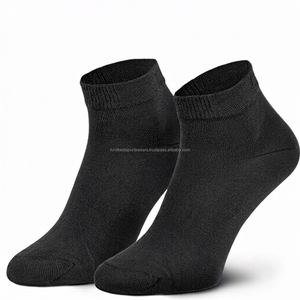 Women's Gray Ankle Socks Purple Accents Breathable Quick Dry Eco-Friendly Knitted Cotton Blend Athletic Sports Summer Cuff/Body - Product Image 4