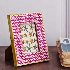 Handmade Modern Style Custom-Size Iron Pitcher Bone-Inlay Art High Quality <b>Wood</b> <b>Picture</b> <b>Frame</b> Customized Color Logo Home - Product Image 6