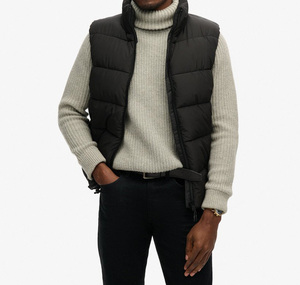 Mens Outdoor Waistcoat Sleeveless <b>Gilet</b> <b>Lightweight</b> Padded Warm Winter Casual Layering Vest Custom Wholesale Clothing - Product Image 4