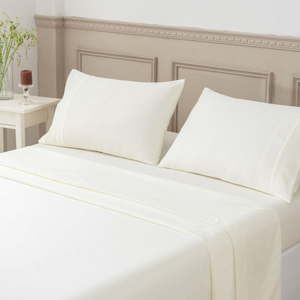 2025 New <b>Flat</b> <b>Fitted</b> <b>Sheet</b> Sets Classic Design <b>Sheet</b> Set with Pillowcase - Product Image 4