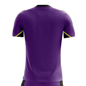 Uniforme de Fútbol Personalizado con Tela de Poliéster 100% de Secado Rápido, Colores y Logotipo Personalizados para un Rendimiento Óptimo en el Campo - Product Image 5