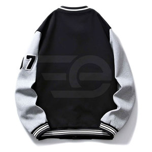 Men Letterman Jacket Modern Street Style Casual Athletic Inspired Daily Wear Durable Material Men Letterman Jacket - Product Image 2
