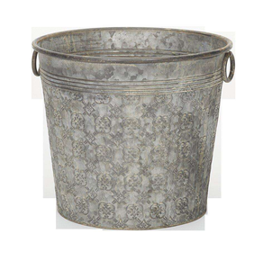 Meilleures ventes : Jardinières en fer ondulé en zinc, design minimaliste, plateaux de jardin, pots – Fournisseurs en gros en Inde - Product Image 3