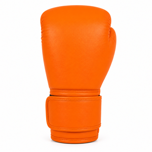 Gants de boxe orange avec une construction robuste pour l'entraînement sur sac de frappe, le sparring, les entraînements de fitness et les exercices actifs en salle de sport - Product Image 3
