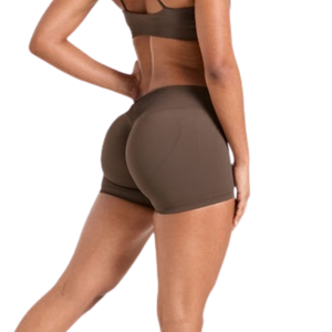 OEM <b>Women's</b> High Waist <b>Compression</b> <b>Shorts</b> Biker Yoga Gym Workout Fitness Running Training Stretch Athletic Activewear Sportswear - Product Image 3