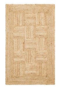 Tapis en jute tressé faits à la main, écologiques, pour le salon, tapis de sol, tapis de décoration pour la maison - Product Image 4