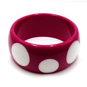 กำไลข้อมือเรซิ่นทำมือ แบรนด์พรีเมียม TCE รุ่น Tce00 เครื่องประดับแฟชั่นสำหรับผู้หญิง คุณภาพส่งออกขายส่ง - Product Image 1