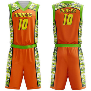 Tenue de basket-ball légère et respirante, uniforme de basket-ball de haute qualité imprimé par sublimation - Product Image 4