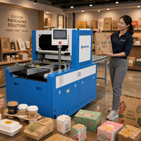 Imprimante numérique d'emballage à passage unique avec logo personnalisé, impression à la demande, CMYK, sac en papier kraft, boîte cadeau, machine de fabrication d'échantillons