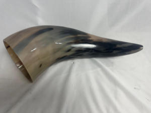 Viking Carved Natural Polished Handicraft Drinking Horn <b>Mug</b> Eco-friendly Animal Style Raise Horn Embrace Viking Spirit Deep - Product Image 5