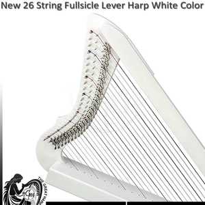 Hand Crafted Wood Material Made Superior Selling Lever Harp <b>Musical</b> Instruments Professionally Made 26 Strings Harp - Product Image 4