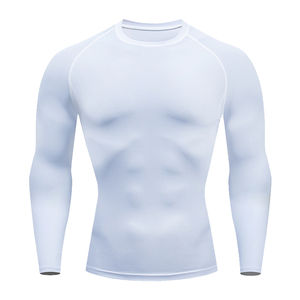 Camiseta Deportiva de Compresión de Manga Larga de Secado Rápido para Hombre, para Gimnasio, Fitness y Running - Product Image 5