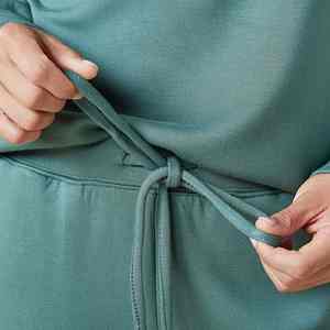 Conjuntos Deportivos de 2 Piezas para Mujer con Logotipo Personalizado, Ropa Deportiva para Gimnasio, Jogging, Conjuntos Deportivos al por Mayor 100% Algodón, Conjuntos Deportivos para Mujer OEM - Product Image 5