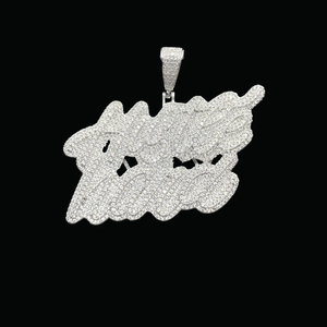 Eagle Moissanite Pendant 925 Silver Micro Pave Round Cut Hiphop Charm Unisex Everyday Wear - Product Image 6