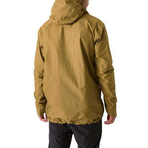 Custom Logo Hooded Canvas <b>Men's</b> Windbreaker <b>Jacket</b> Lightweight Quick Dry Outdoor Sports OEM Wholesale Manufacturer - Product Image 3