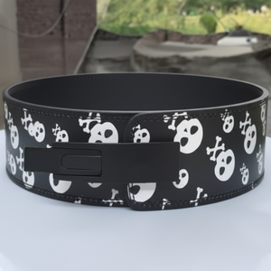 Wholesale Weightlifting Lever Buckle <b>Belts</b> Custom Logo Gym Powerlifting <b>Belt</b> Adjustable Leather Strength Training Fitness <b>Belt</b> - Product Image 4
