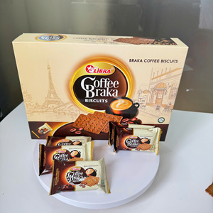 Libra Braka 360g Boxed Halal Vietnamese Coffee Flavored Biscuits Crispy Sweet Cracker FMCG Product Carton Sachet Available - Product Image 4