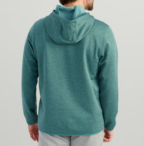 Sweat à capuche de pêche pour homme respirant à manches longues en polyester, personnalisé, séchage rapide, UPF 50, protection UV, vêtements de sport d'extérieur, sweat à capuche imperméable - Product Image 3