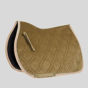 Tapis de selle de dressage 100 % polyester de haute qualité, doublure en polaire douce pour l'équitation western, conçue sur mesure avec maille pour cavaliers - Product Image 3