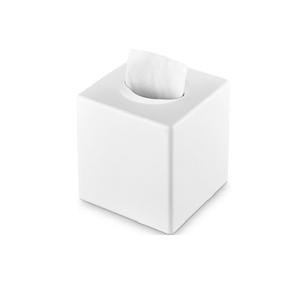 Caja para pañuelos cuadrada de metal, soporte para pañuelos para baño, accesorio estético, dispensador de servilletas faciales, estilo vintage - Product Image 1