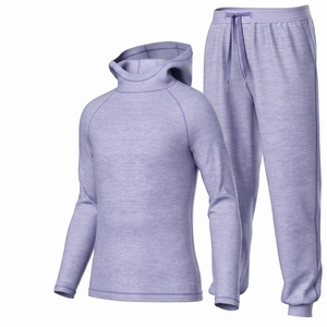 Conjunto Deportivo de Invierno Unisex con Capucha, Diseño Moderno y Elegante, Suave, Cómodo, Transpirable y Ecológico - Product Image 1
